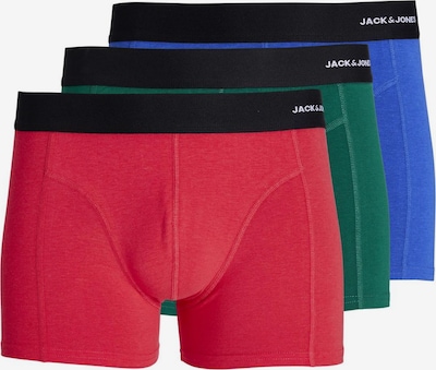 JACK & JONES Boxers en bleu / vert / rouge / noir, Vue avec produit