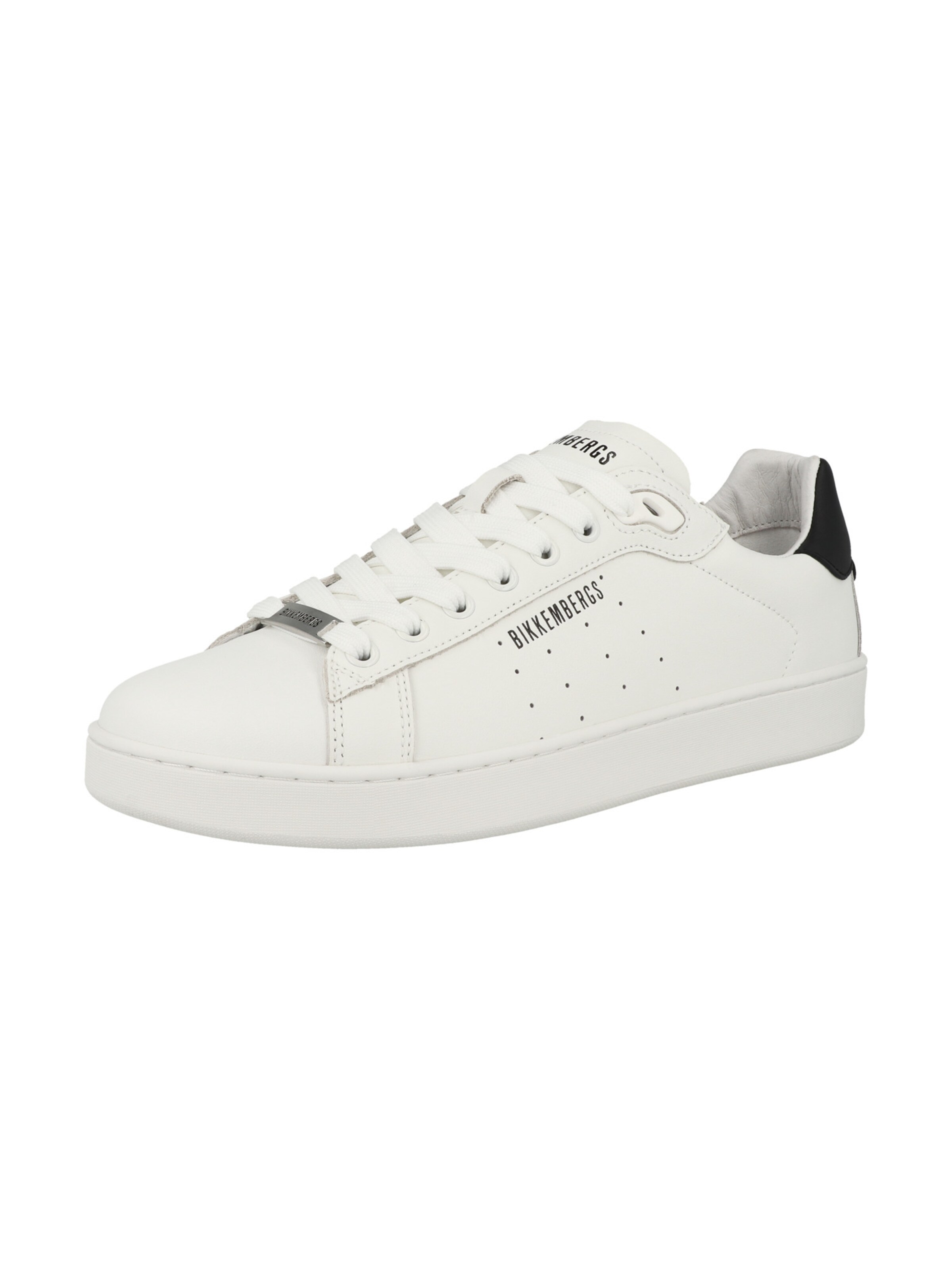 Baskets basses 'Recoba' BIKKEMBERGS en blanc : devant