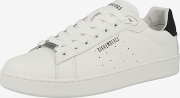 Baskets basses 'Recoba' BIKKEMBERGS en blanc : devant