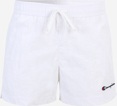 Champion Authentic Athletic Apparel Badeshorts in navy / rot / weiß / offwhite, Produktansicht