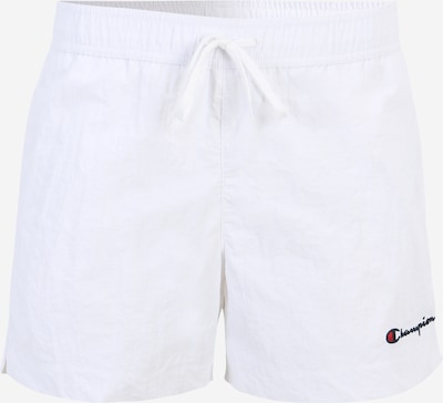 Champion Authentic Athletic Apparel Badeshorts in navy / rot / weiß / offwhite, Produktansicht