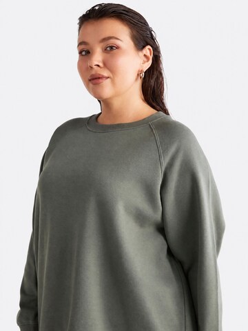 Ethiquet - Sweatshirt em verde