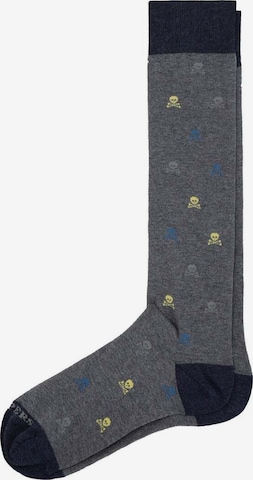 Scalpers Socks in Grey: front