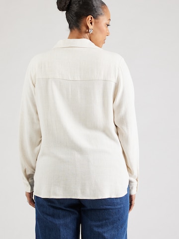 ONLY Carmakoma - Blusa 'CARSIESTA' en beige