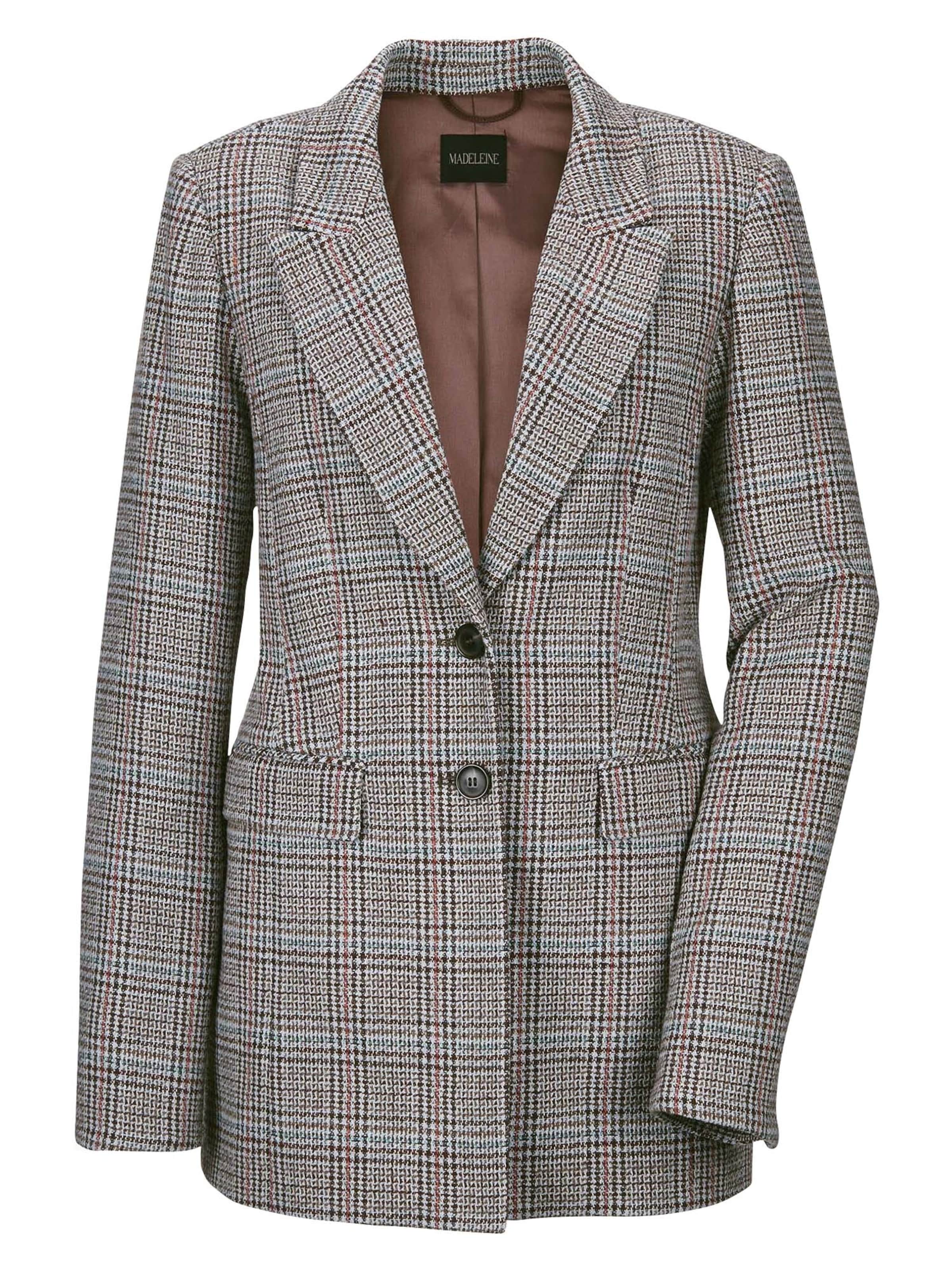 MADELEINE Blazer in Braun: Vorderseite