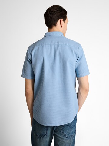 Regular fit Cămașă de la TOM TAILOR pe albastru
