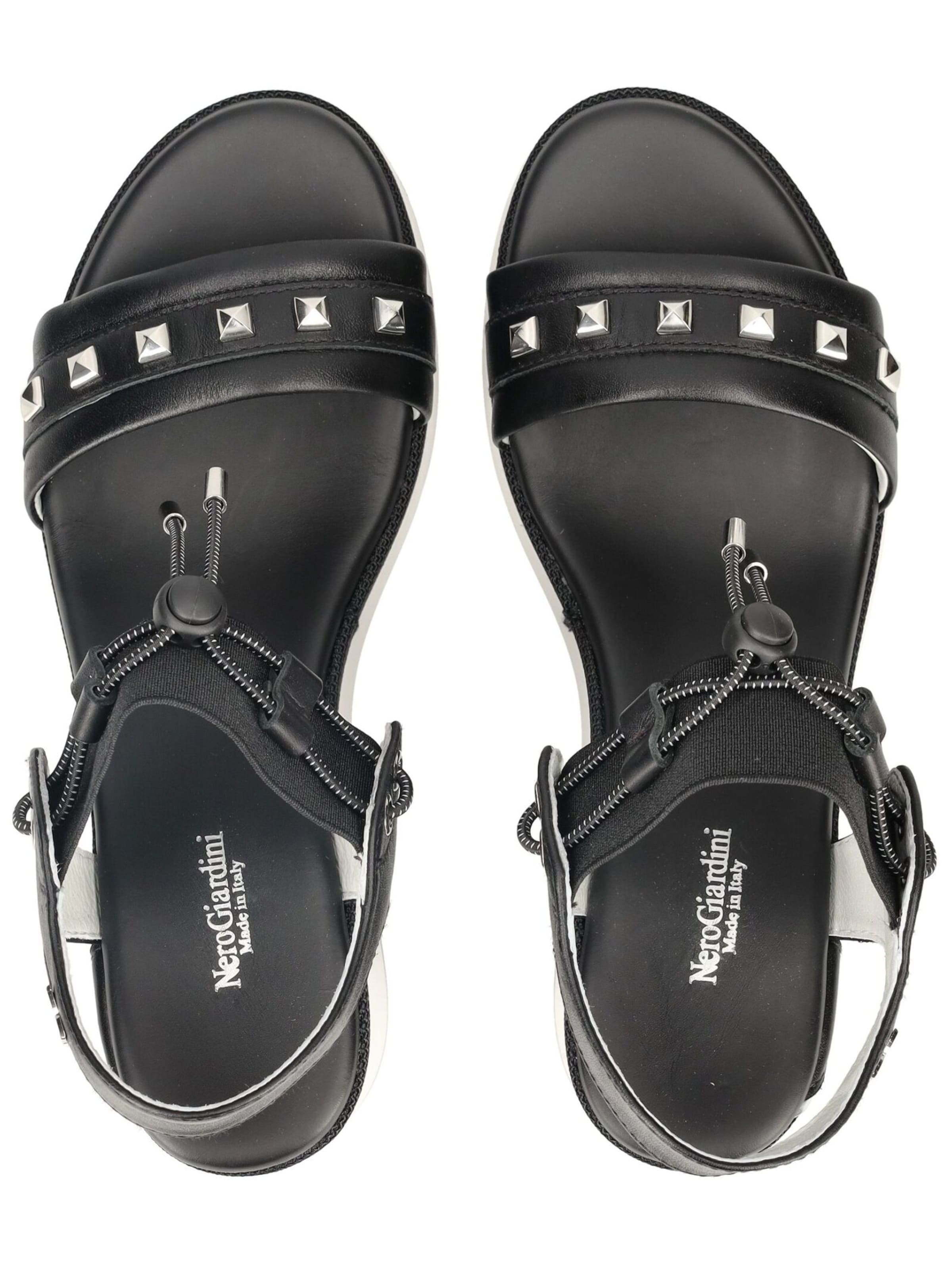 Nero Giardini Sandale in Schwarz