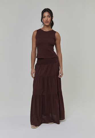 Haut South Beach en marron