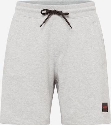 HUGO Red Trousers 'Diz' in Grey: front