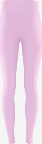 Winshape Skinny Športne hlače 'AEL112C' | roza barva