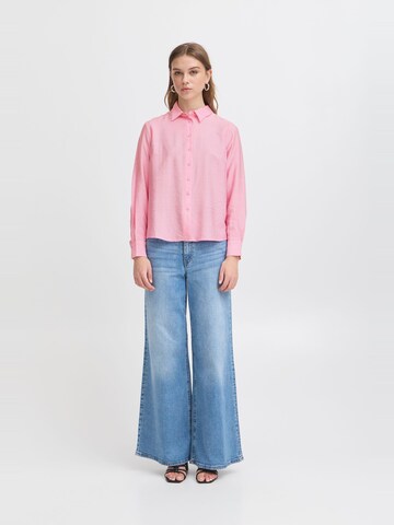 Chemisier 'WILMA' ICHI en rose