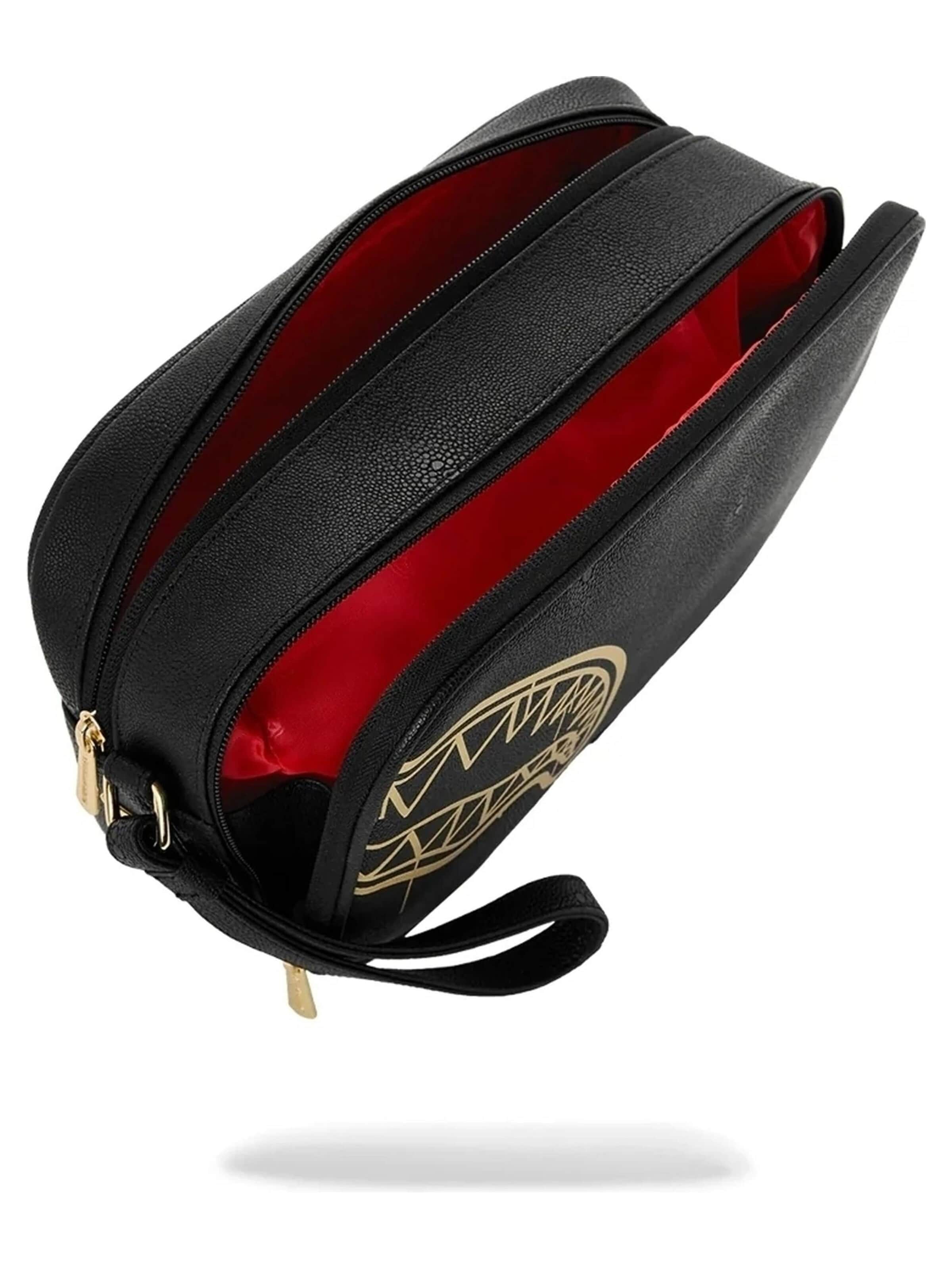 Sprayground Messenger 'Neceser sparyground negro that gold drap toiletry bric 5'‌‌‌‌‌ in Schwarz