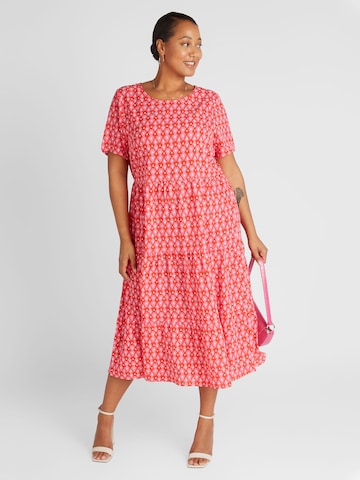 Robe 'LUX LIFE' ONLY Carmakoma en rose