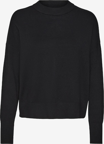 Pull-over 'GOLD NEEDLE' Vero Moda Tall en noir : devant