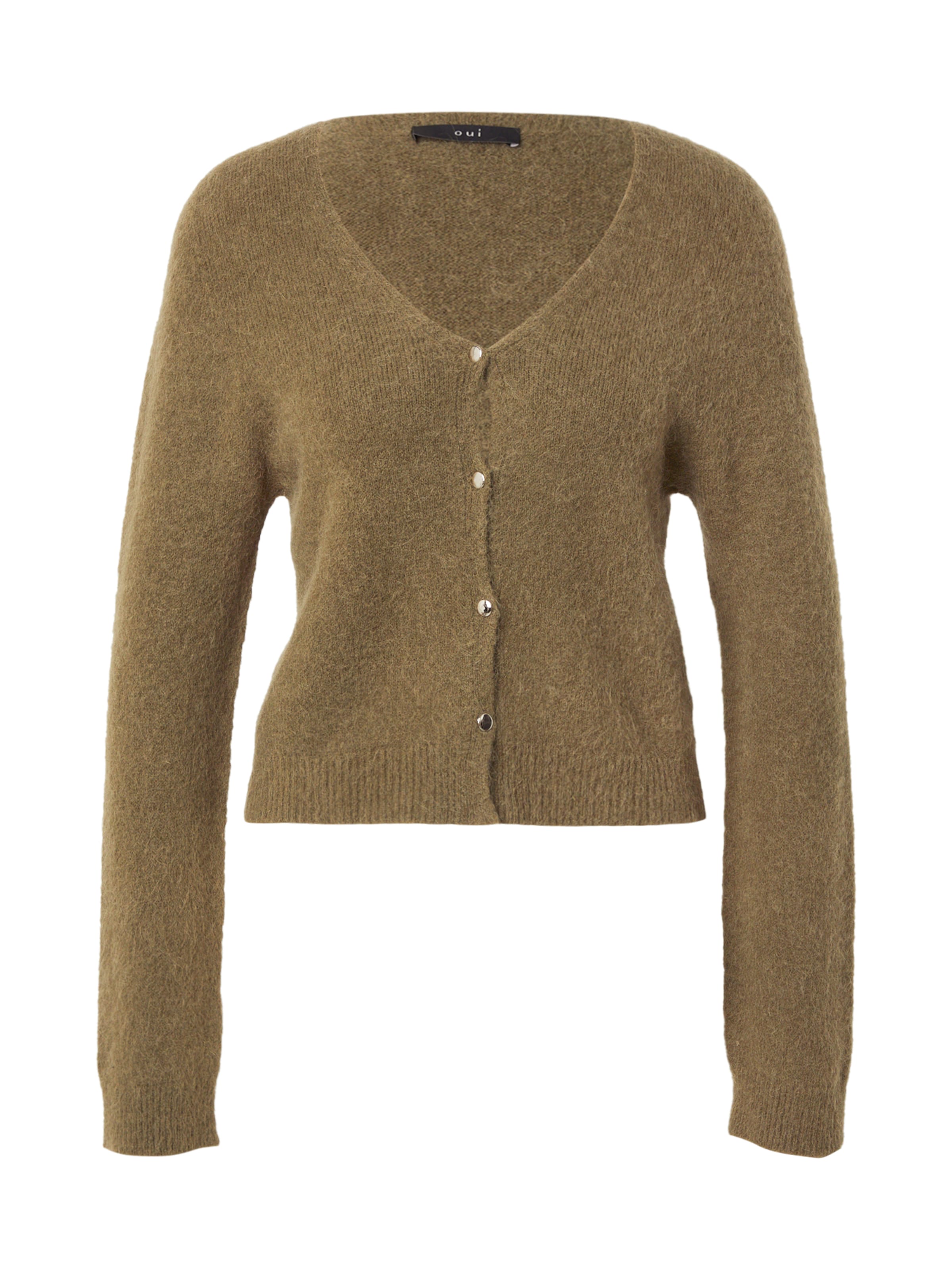 OUI Kardigán - zöld: elől
