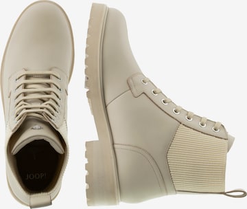 JOOP! Lace-Up Ankle Boots in Beige