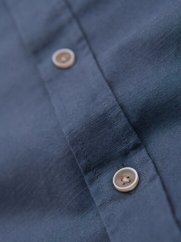 Ombre Regular fit Overhemd in Blauw
