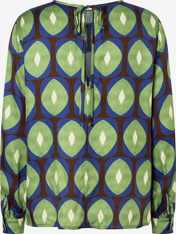 Ana Alcazar Blouse 'Maanis' in Blauw