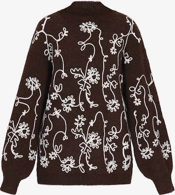 Pull-over usha FESTIVAL en marron : devant
