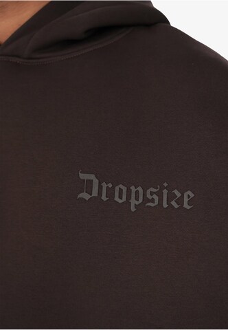 Sweat-shirt Dropsize en marron