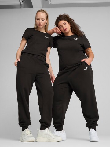 PUMA Tapered Sportnadrágok 'ESS Small No. 1' - fekete: elől