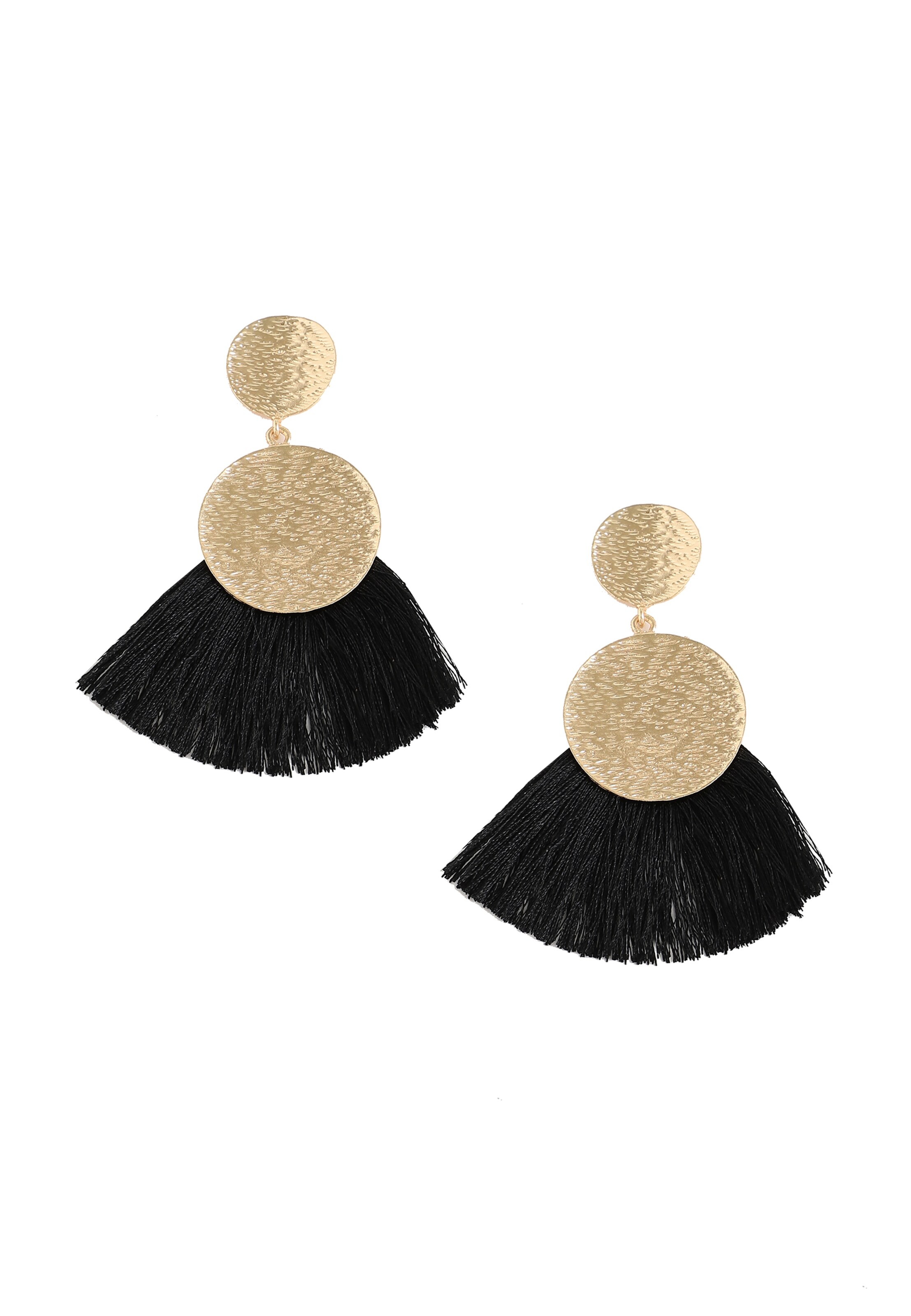 SOHI Örhängen 'Jedida' i svart: framsida