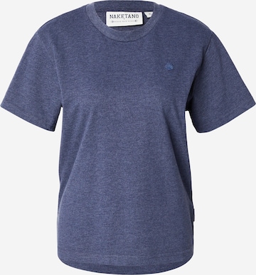 Maglietta di naketano in blu: frontale