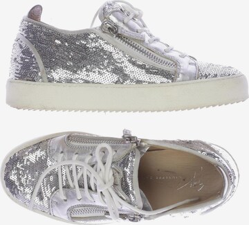 Giuseppe Zanotti Sneakers & Trainers in 36 in Silver: front