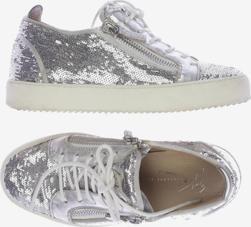 Giuseppe Zanotti Sneakers & Trainers in 36 in Silver: front