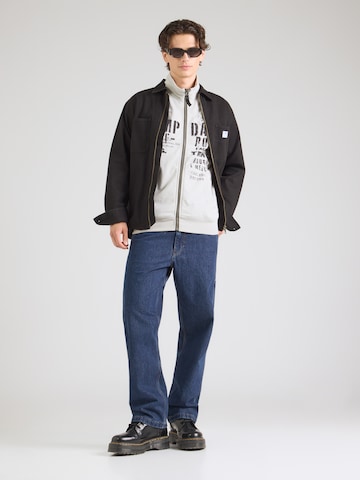 CAMP DAVID - Sudadera con cremallera en gris