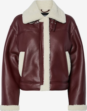 PIECES Tussenjas 'PCJanelle' in Rood: voorkant