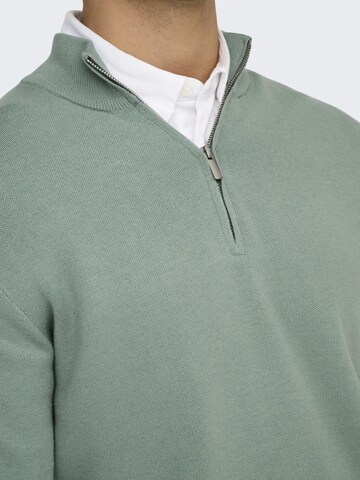 Only & Sons Trui 'ONSCooper' in Groen