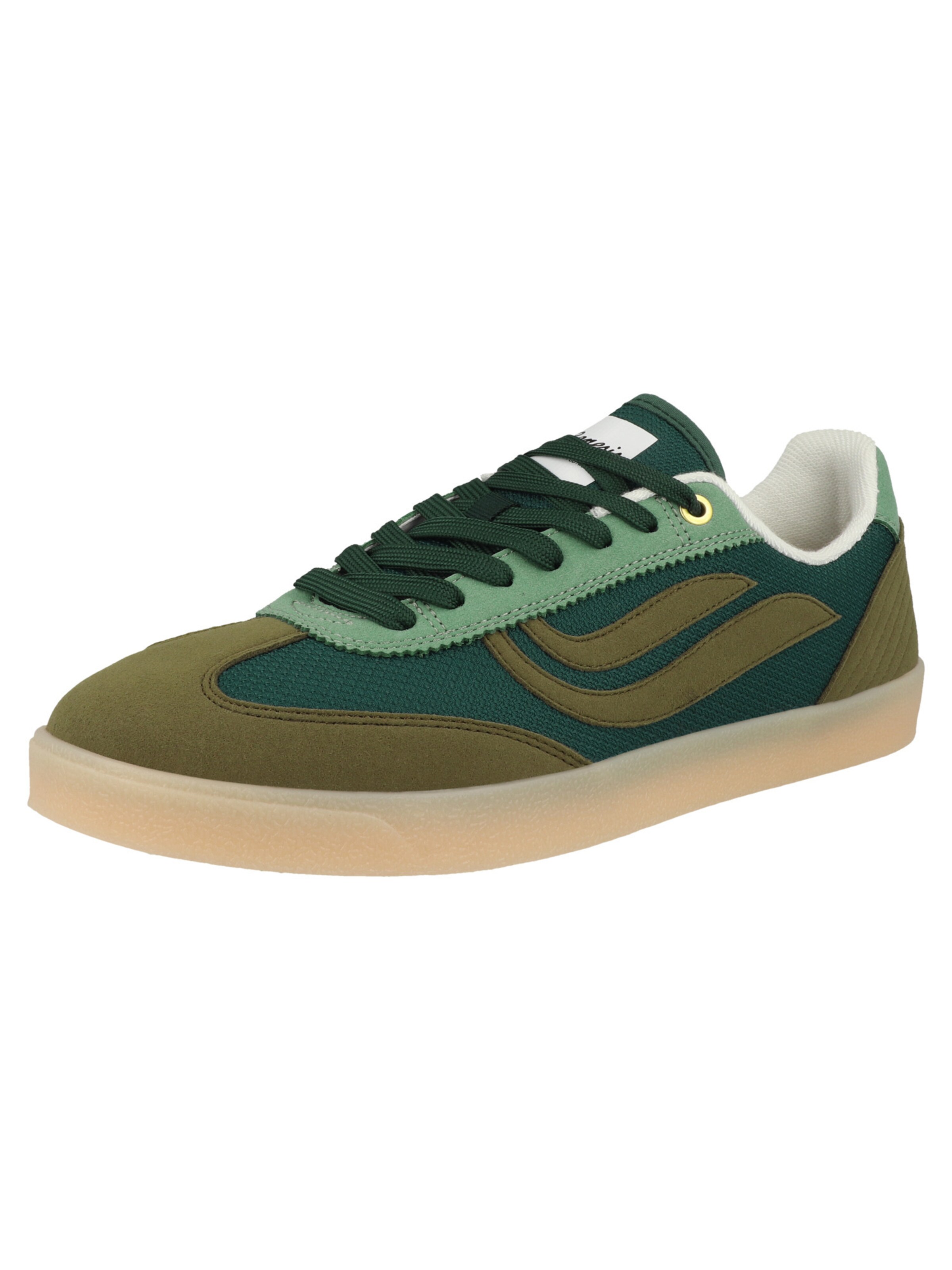 GENESIS Sneakers 'Volley ' in Green: front