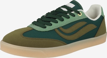 Baskets basses 'Volley ' GENESIS en vert : devant