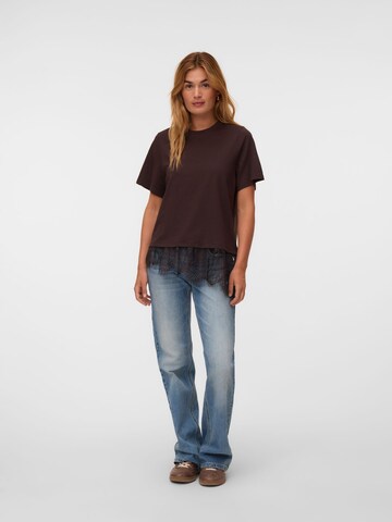 VERO MODA Shirt 'VMBrit' in Brown