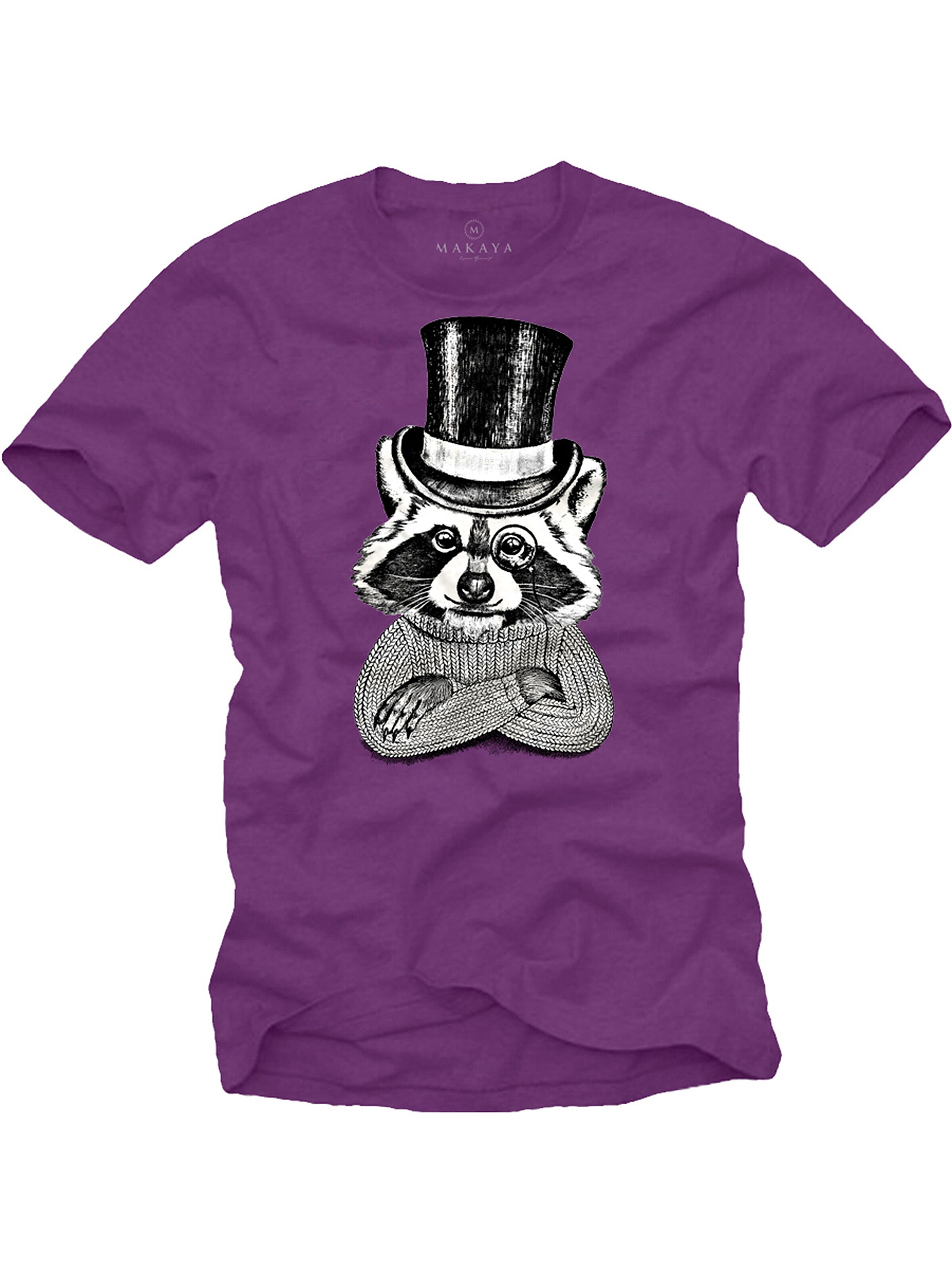 MAKAYA Shirt in Purple: front