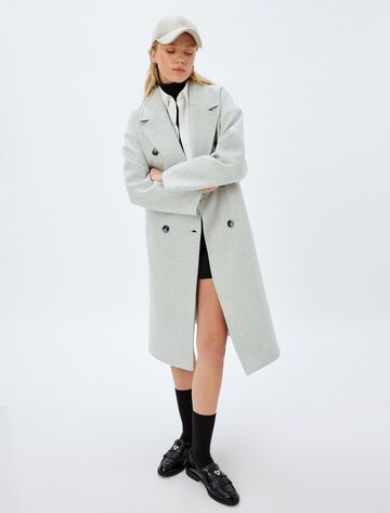 Koton Between-Seasons Coat in Grey