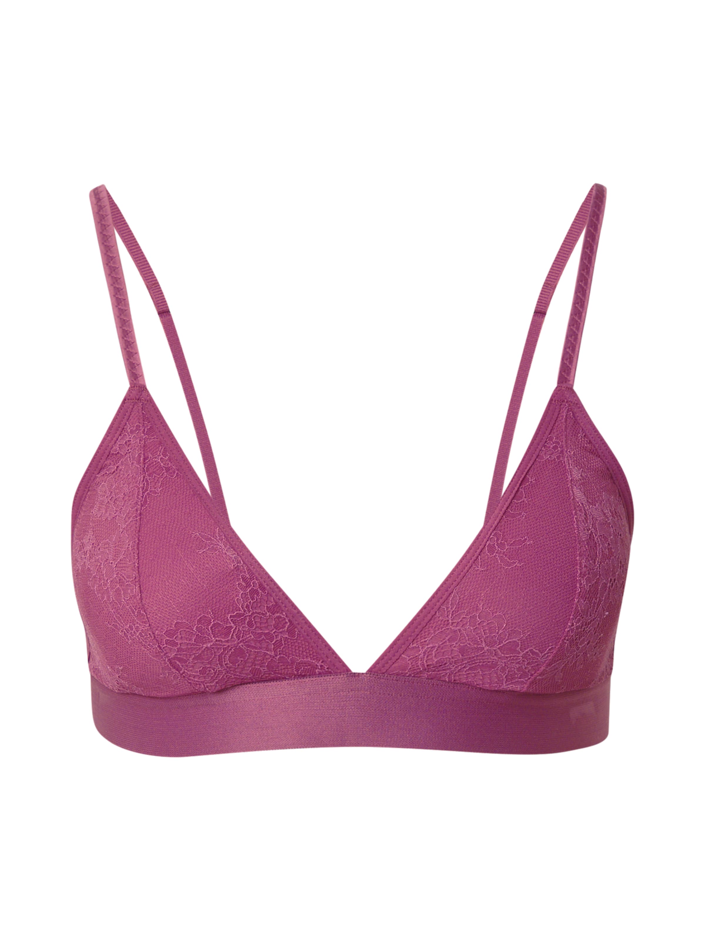 LOVE Stories Kolmnurk Rinnahoidja 'Darling', värv lilla: eest vaates