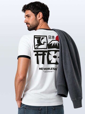 Neverless Shirt 'Japan Fuji' in White