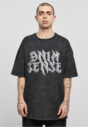 9N1M SENSE Shirt in Zwart: voorkant