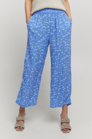 b.young Loose fit Pants in Blue: front