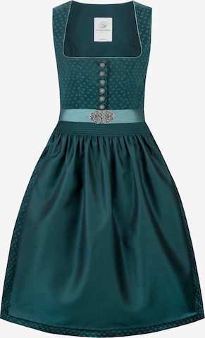 STOCKERPOINT Dirndl 'Cora' in Groen: voorkant