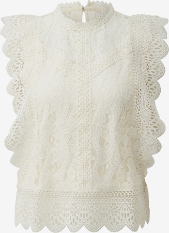 Chemisier QS en beige : devant