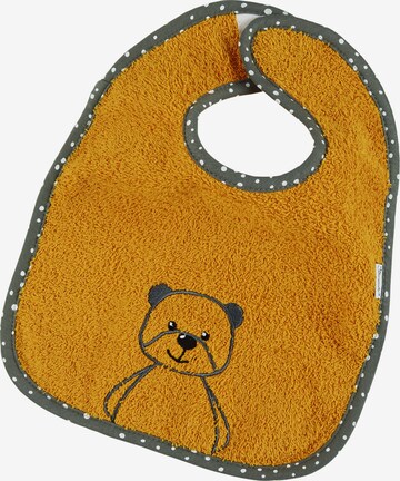 STERNTALER Bib 'Terrybär' in Yellow