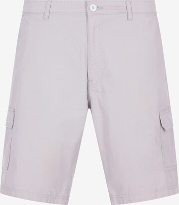 HAJO Regular Hose 'elastische Bermudashort mit Cargotaschen' in Silber: Vorderseite