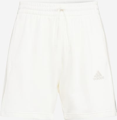 ADIDAS SPORTSWEAR Pantalon de sport 'Essentials' en blanc, Vue avec produit