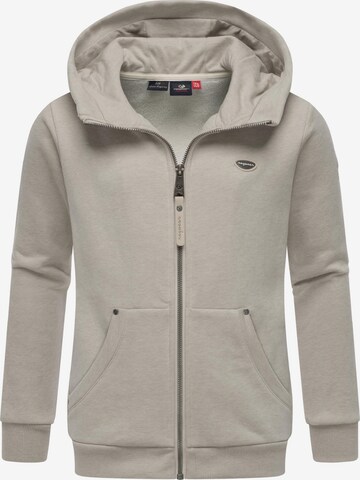 Ragwear Zip-Up Hoodie 'Nesie' in Beige: front