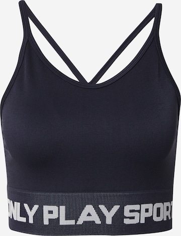 Bustier Soutien-gorge de sport 'ONPNanna-1' ONLY PLAY en bleu : devant