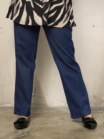 Zhenzi Loosefit Jeans 'Jazzy 44' in Blauw