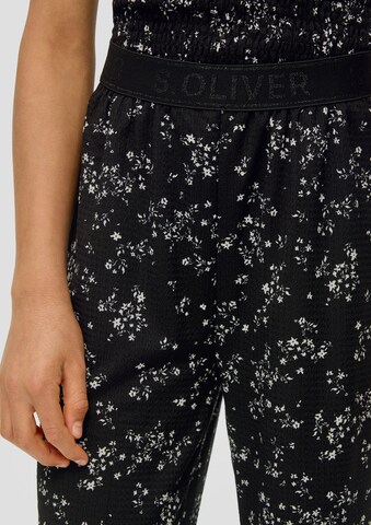 s.Oliver Wide leg Pants in Black